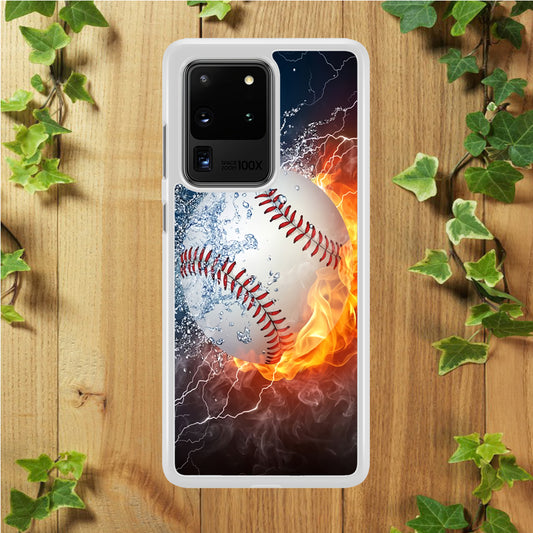 Baseball Ball Cool Art Samsung Galaxy S20 Ultra Case