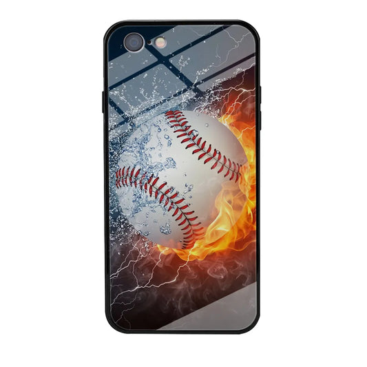 Baseball Ball Cool Art iPhone 6 Plus | 6s Plus Case-Tempered Glass Case-Xtracase