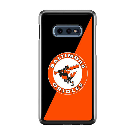 Baseball Baltimore Orioles MLB 001 Samsung Galaxy S10E Case-Plastic / Full Wrap (3D Case)-Xtracase