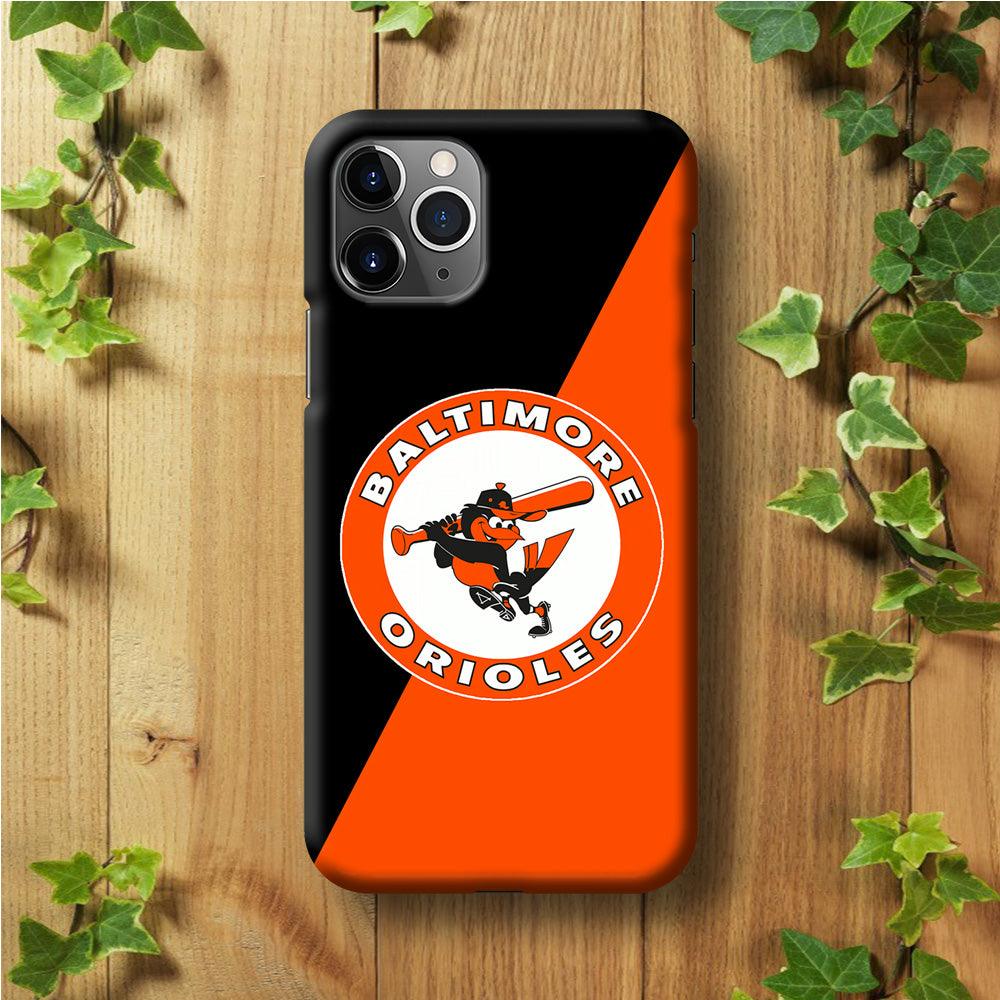 Baseball Baltimore Orioles MLB 001 iPhone 11 Pro Case-Plastic / Full Wrap (3D Case)-Xtracase