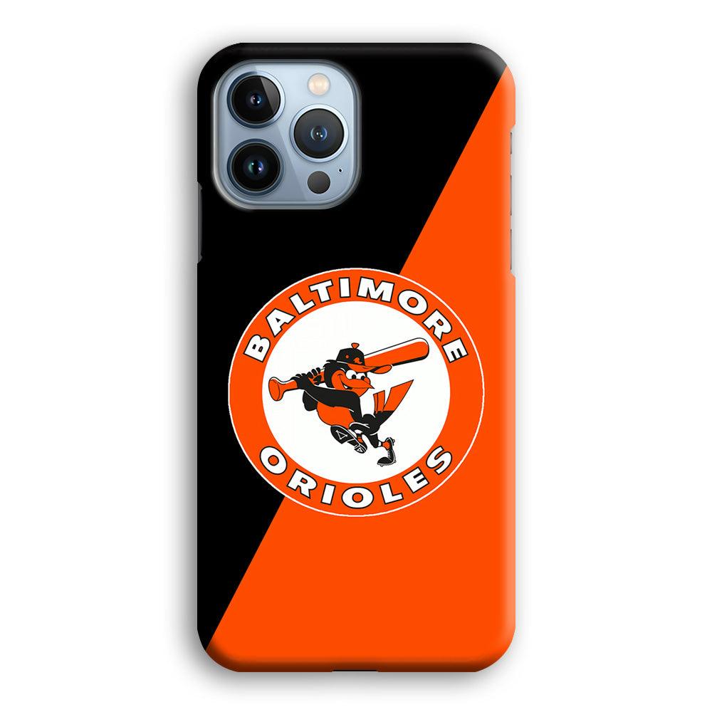 Baseball Baltimore Orioles MLB 001 iPhone 13 Pro Case-Plastic / Full Wrap (3D Case)-Xtracase