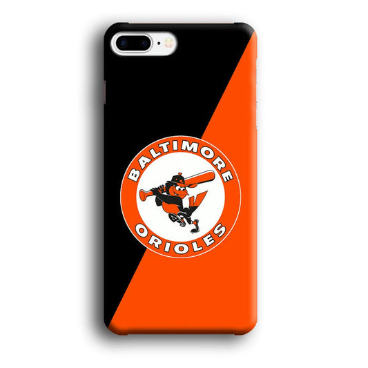 Baseball Baltimore Orioles MLB 001 iPhone 8 Plus Case-Plastic / Full Wrap (3D Case)-Xtracase