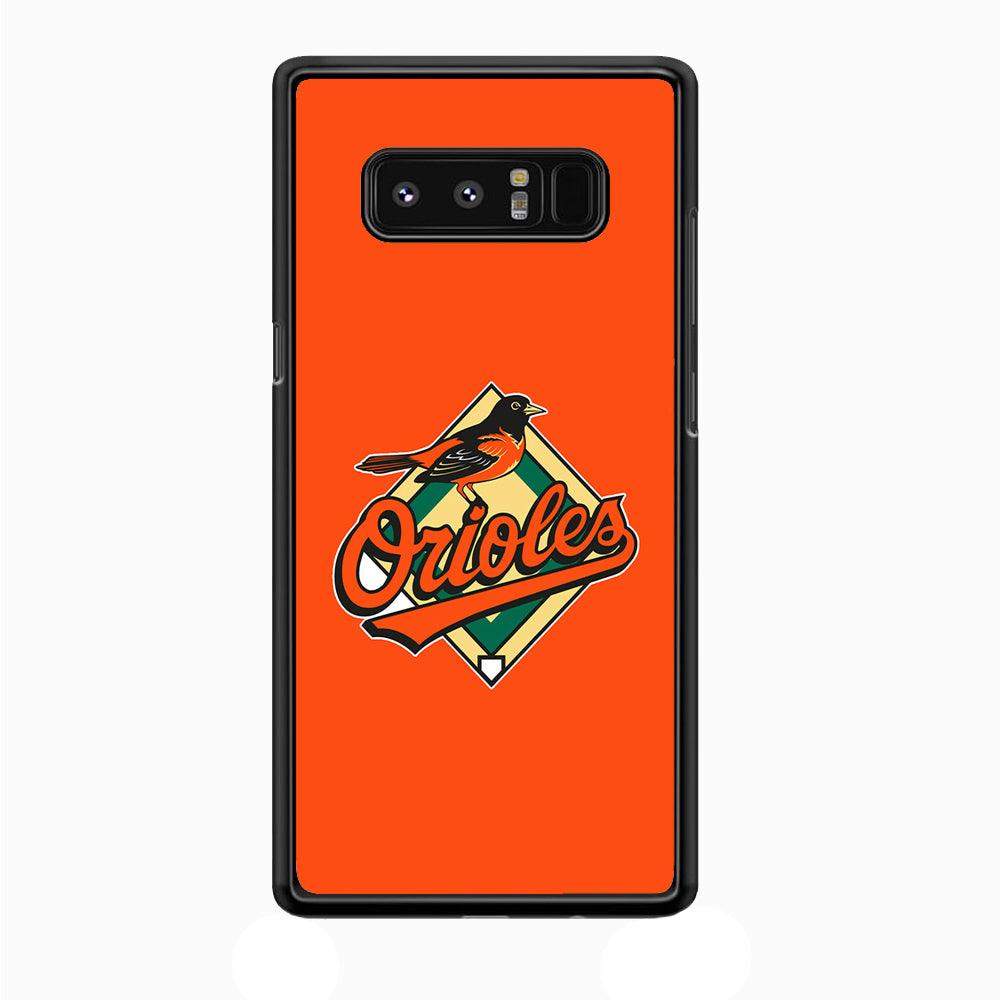 Baseball Baltimore Orioles MLB 002 Samsung Galaxy Note 8 Case-Plastic / Full Wrap (3D Case)-Xtracase