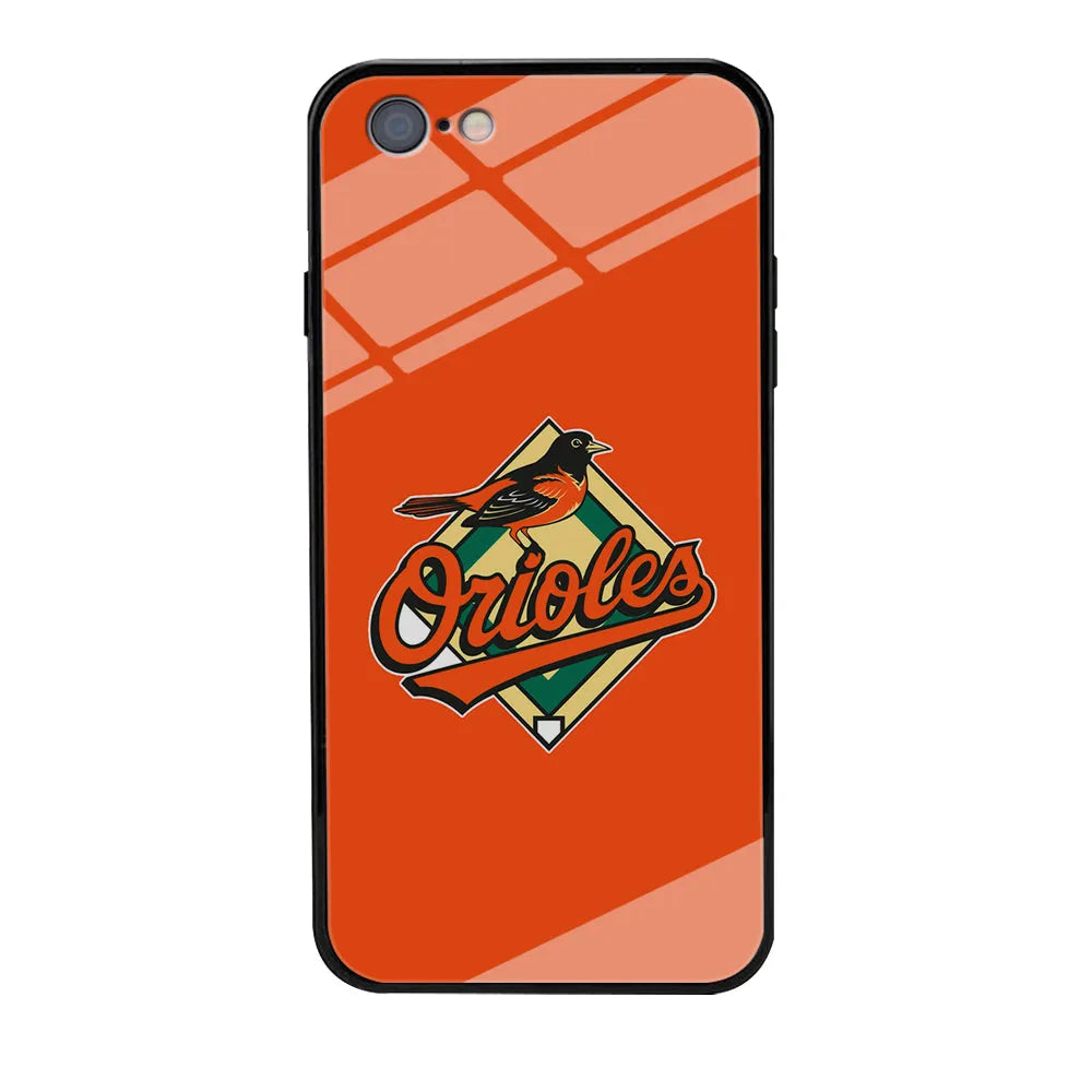 Baseball Baltimore Orioles MLB 002 iPhone 6 Plus | 6s Plus Case-Tempered Glass Case-Xtracase