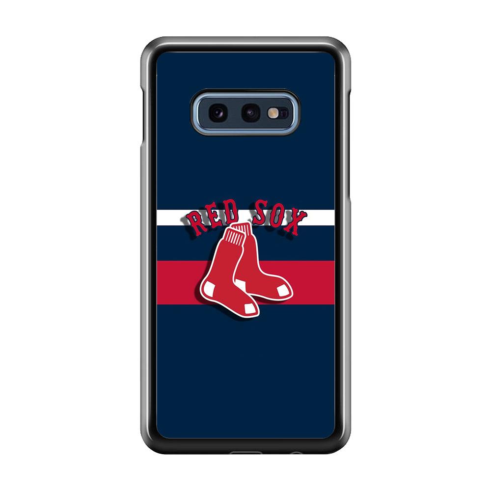 Baseball Boston Red Sox MLB 001 Samsung Galaxy S10E Case-Plastic / Full Wrap (3D Case)-Xtracase