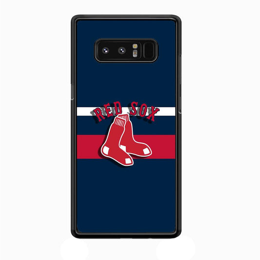 Baseball Boston Red Sox MLB 001 Samsung Galaxy Note 8 Case-Plastic / Full Wrap (3D Case)-Xtracase