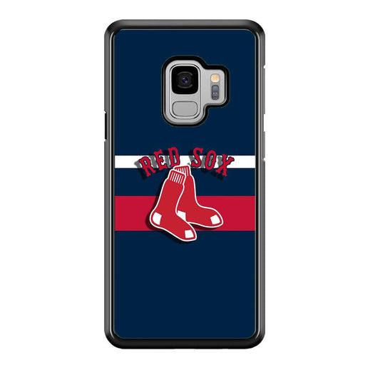 Baseball Boston Red Sox MLB 001 Samsung Galaxy S9 Case-Plastic / Full Wrap (3D Case)-Xtracase