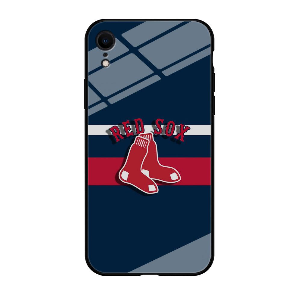 Baseball Boston Red Sox MLB 001 iPhone XR Case-Tempered Glass Case-Xtracase