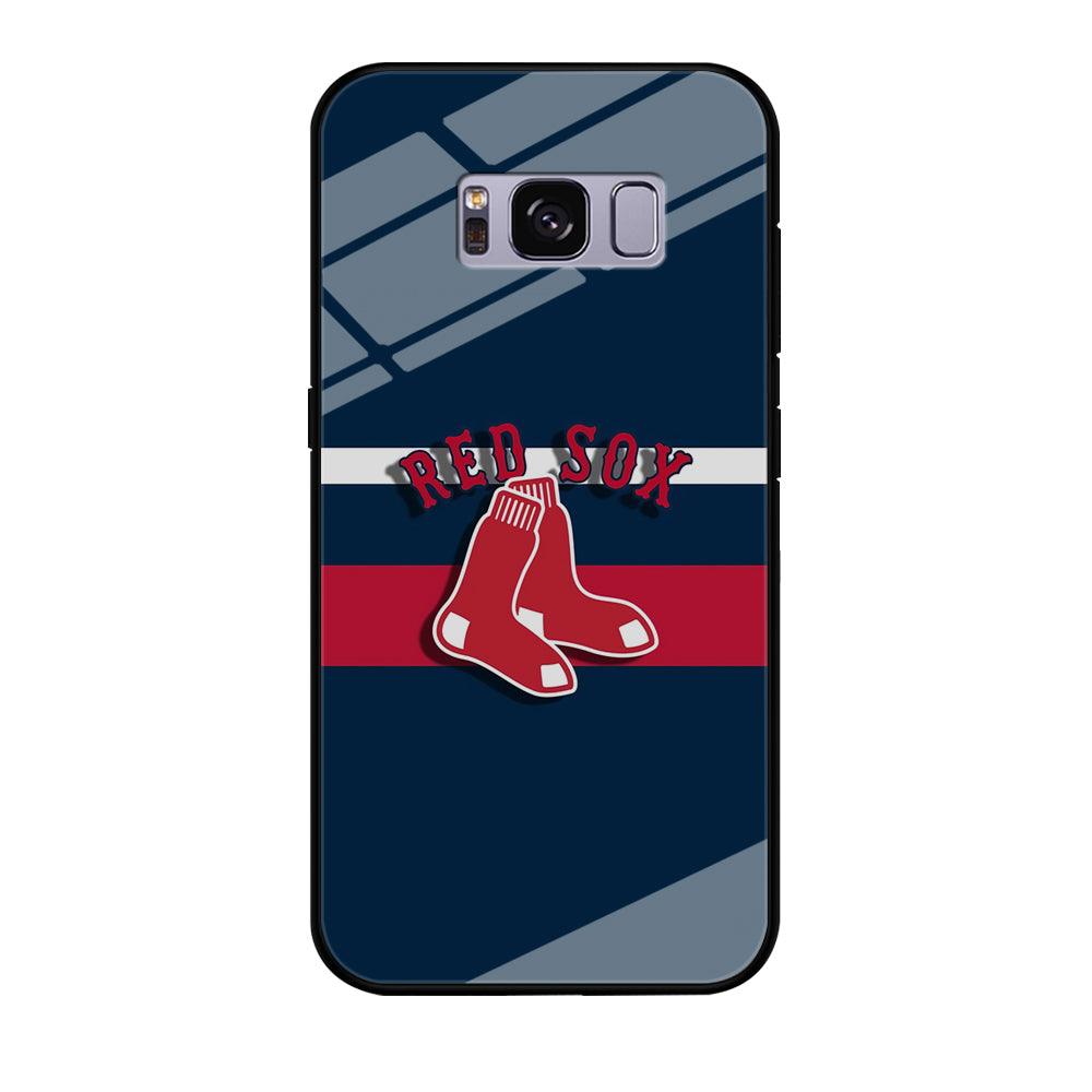 Baseball Boston Red Sox MLB 001 Samsung Galaxy S8 Case-Tempered Glass Case-Xtracase