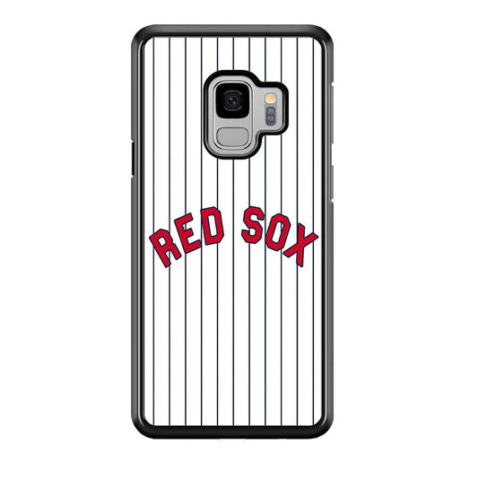 Baseball Boston Red Sox MLB 002 Samsung Galaxy S9 Case-Plastic / Full Wrap (3D Case)-Xtracase