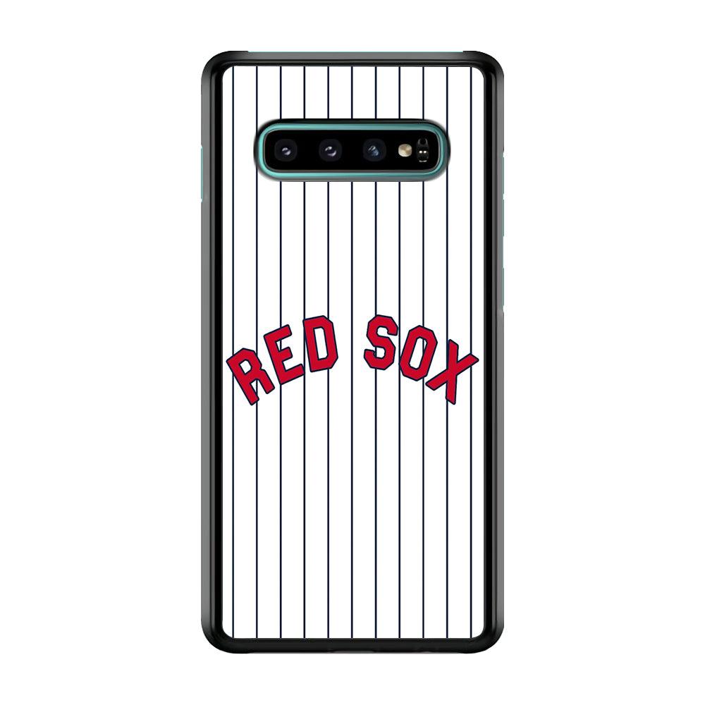 Baseball Boston Red Sox MLB 002 Samsung Galaxy S10 Plus Case-Plastic / Full Wrap (3D Case)-Xtracase