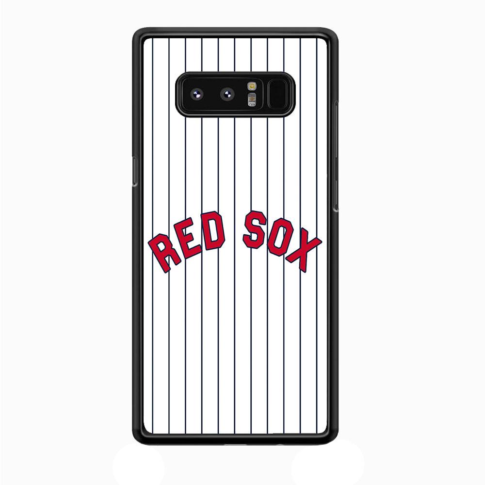 Baseball Boston Red Sox MLB 002 Samsung Galaxy Note 8 Case-Plastic / Full Wrap (3D Case)-Xtracase