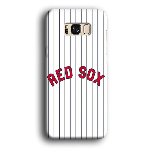 Baseball Boston Red Sox MLB 002 Samsung Galaxy S8 Plus Case-Plastic / Full Wrap (3D Case)-Xtracase