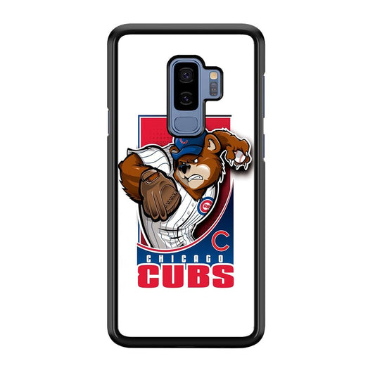 Baseball Chicago Cubs MLB 001 Samsung Galaxy S9 Plus Case-Plastic / Full Wrap (3D Case)-Xtracase