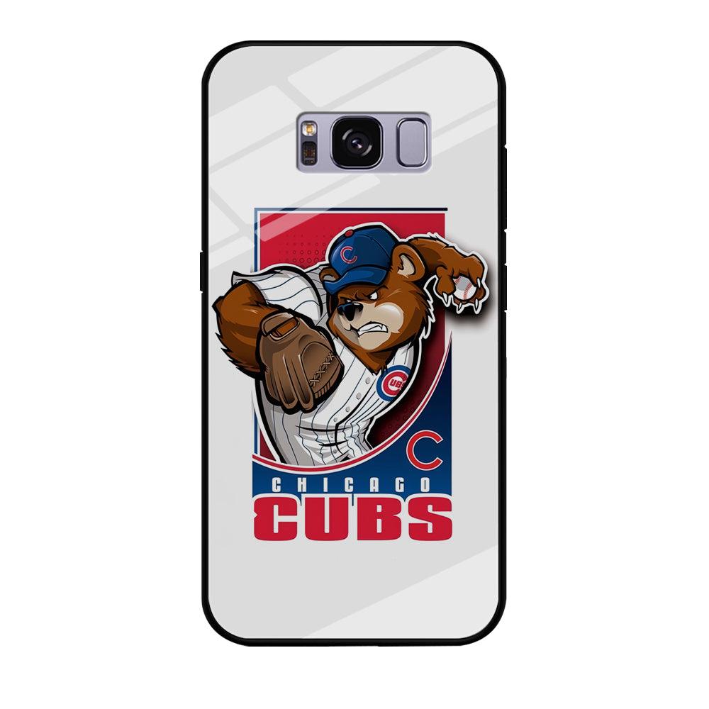 Baseball Chicago Cubs MLB 001 Samsung Galaxy S8 Case-Tempered Glass Case-Xtracase