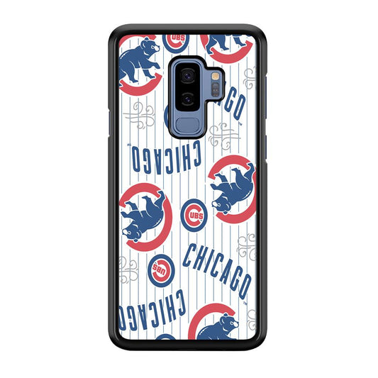 Baseball Chicago Cubs MLB 002 Samsung Galaxy S9 Plus Case-Plastic / Full Wrap (3D Case)-Xtracase