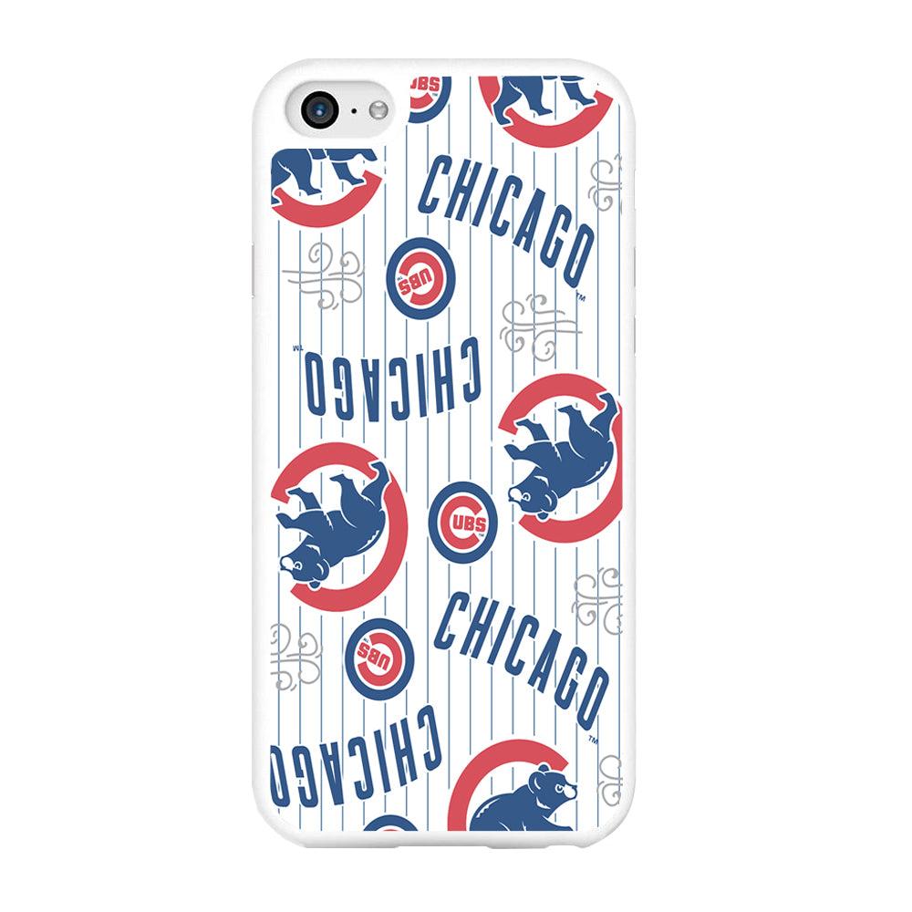 Baseball Chicago Cubs MLB 002 iPhone 6 | 6s Case-Rubber / White (2D Case)-Xtracase