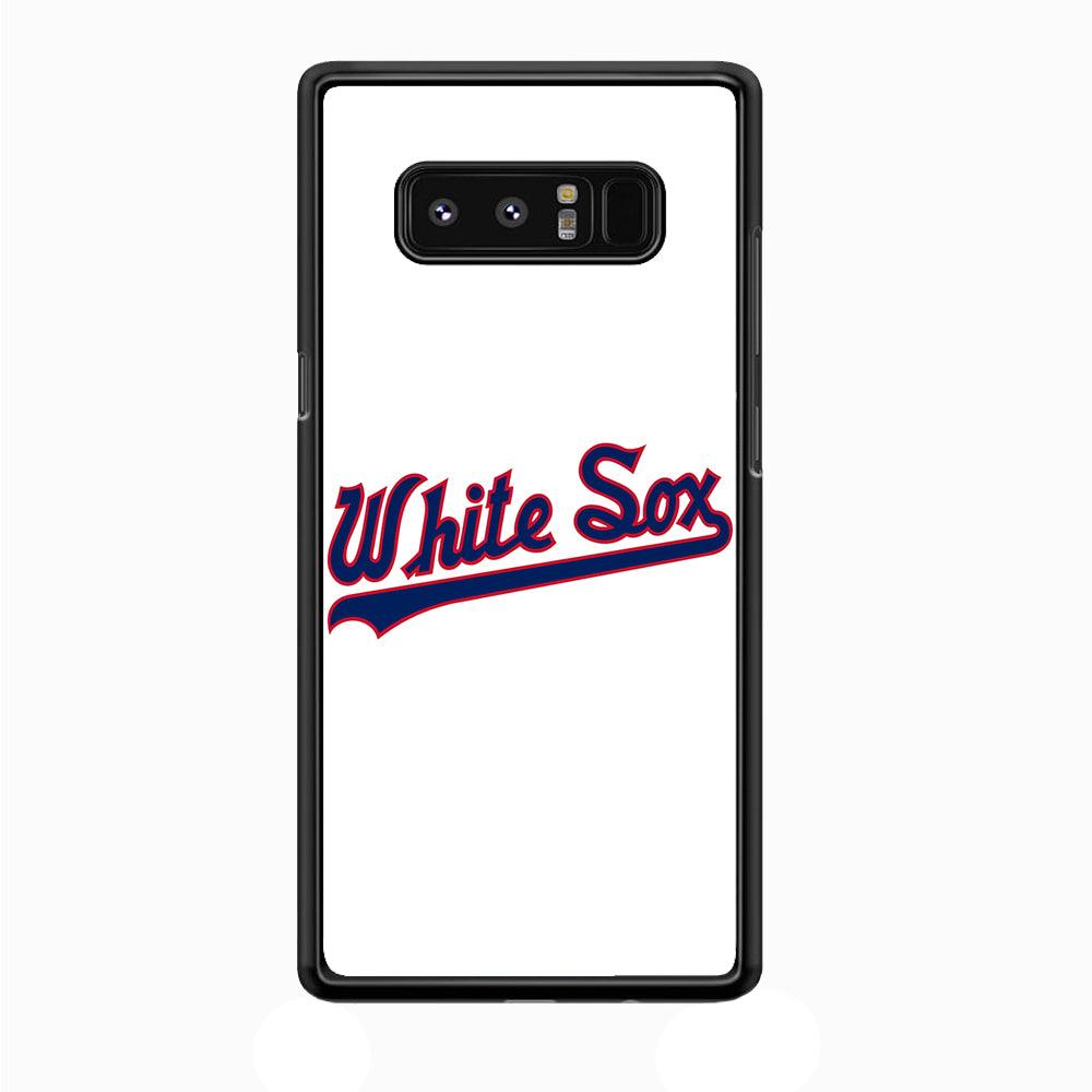 Baseball Chicago White Sox MLB 001 Samsung Galaxy Note 8 Case-Plastic / Full Wrap (3D Case)-Xtracase