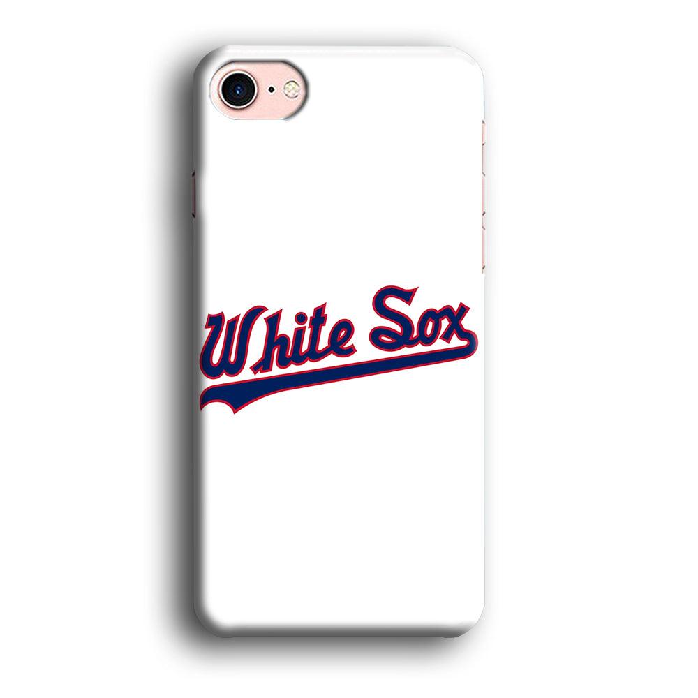 Baseball Chicago White Sox MLB 001 iPhone SE 2020 Case-Plastic / Full Wrap (3D Case)-Xtracase