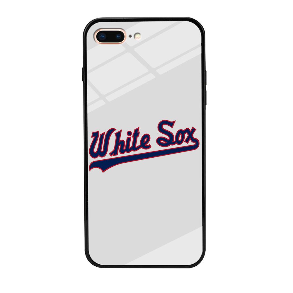 Baseball Chicago White Sox MLB 001 iPhone 8 Plus Case-Tempered Glass Case-Xtracase