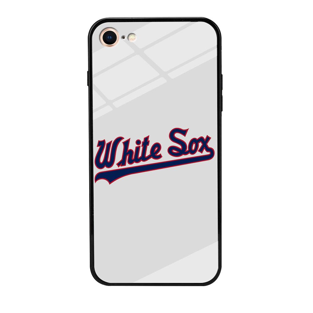 Baseball Chicago White Sox MLB 001 iPhone 7 Case-Tempered Glass Case-Xtracase