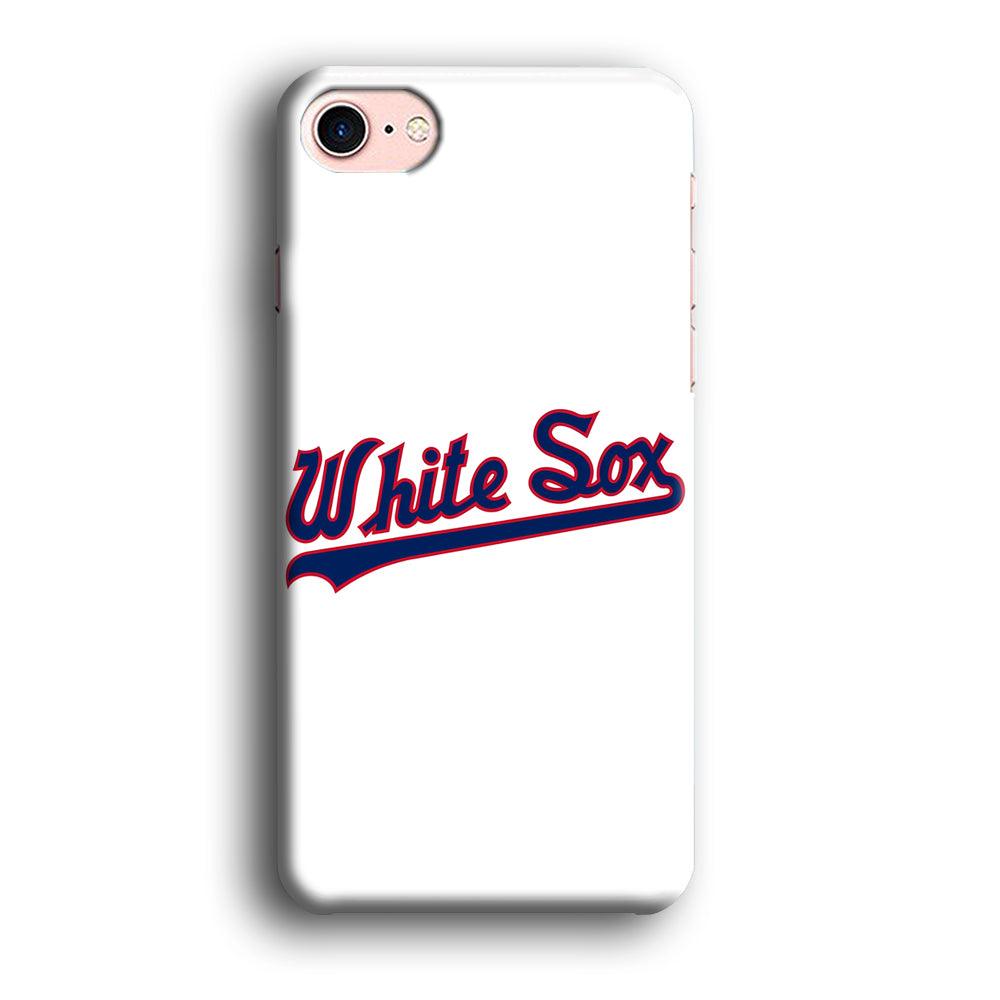 Baseball Chicago White Sox MLB 001 iPhone 7 Case-Plastic / Full Wrap (3D Case)-Xtracase