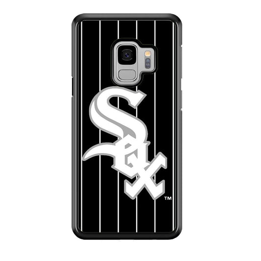 Baseball Chicago White Sox MLB 002 Samsung Galaxy S9 Case-Plastic / Full Wrap (3D Case)-Xtracase