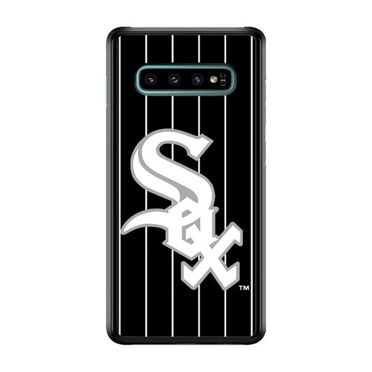 Baseball Chicago White Sox MLB 002 Samsung Galaxy S10 Plus Case-Plastic / Full Wrap (3D Case)-Xtracase