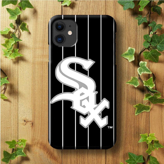 Baseball Chicago White Sox MLB 002 iPhone 11 Case-Plastic / Full Wrap (3D Case)-Xtracase