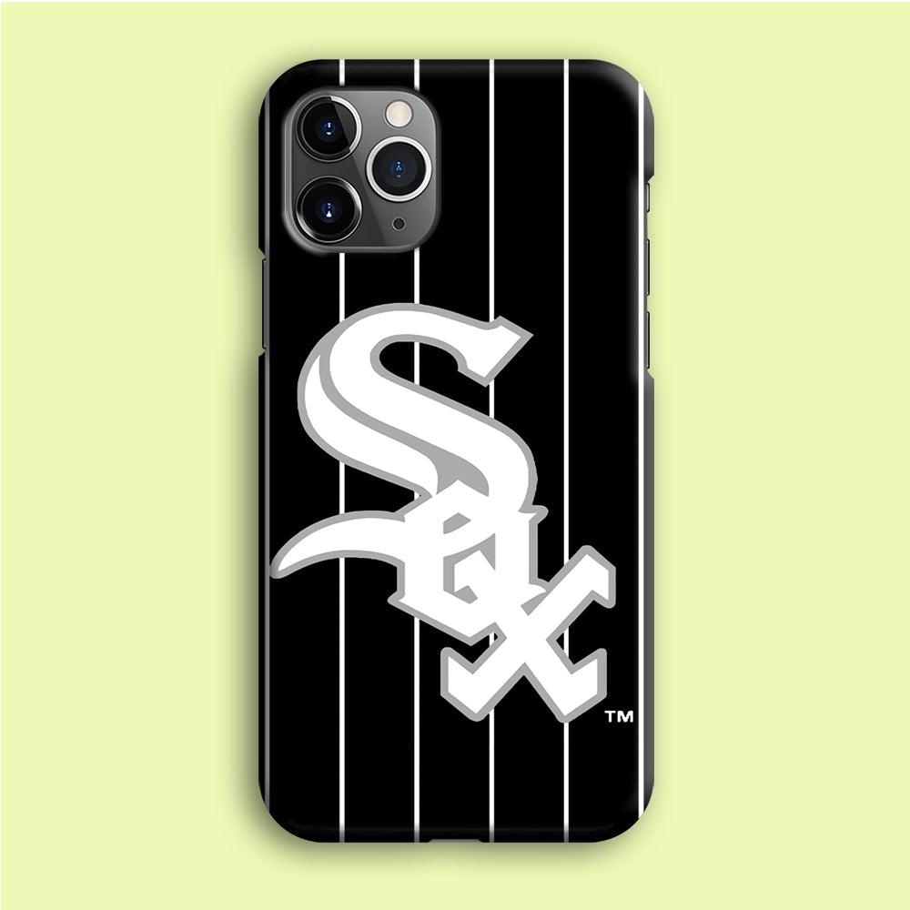 Baseball Chicago White Sox MLB 002 iPhone 12 Pro Max Case-Plastic / Full Wrap (3D Case)-Xtracase