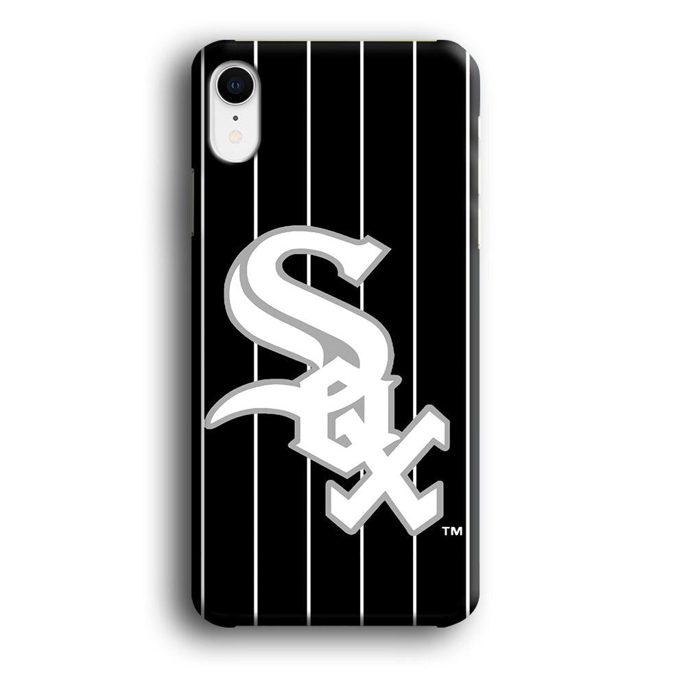 Baseball Chicago White Sox MLB 002 iPhone XR Case-Plastic / Full Wrap (3D Case)-Xtracase