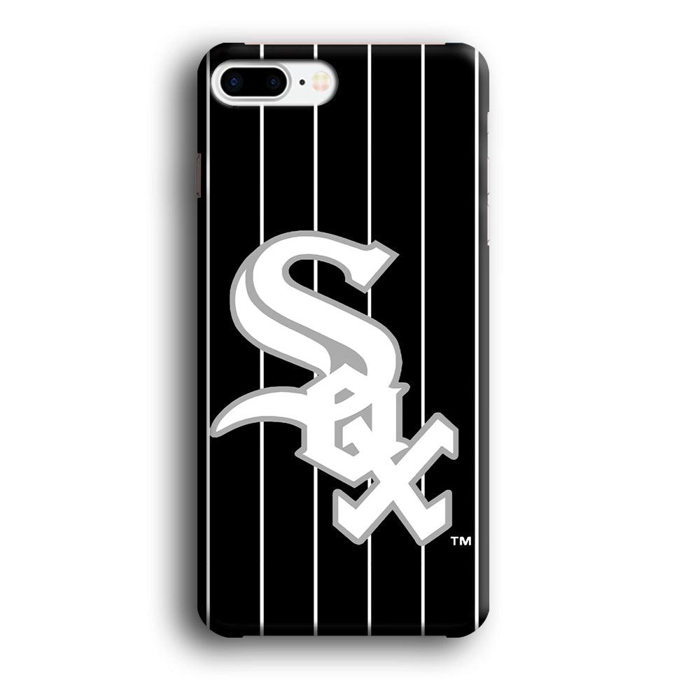 Baseball Chicago White Sox MLB 002 iPhone 8 Plus Case-Plastic / Full Wrap (3D Case)-Xtracase
