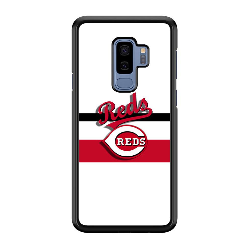 Baseball Cincinnati Reds MLB 001 Samsung Galaxy S9 Plus Case-Plastic / Full Wrap (3D Case)-Xtracase