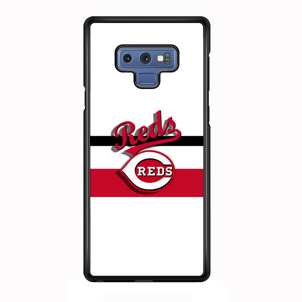 Baseball Cincinnati Reds MLB 001 Samsung Galaxy Note 9 Case-Plastic / Full Wrap (3D Case)-Xtracase