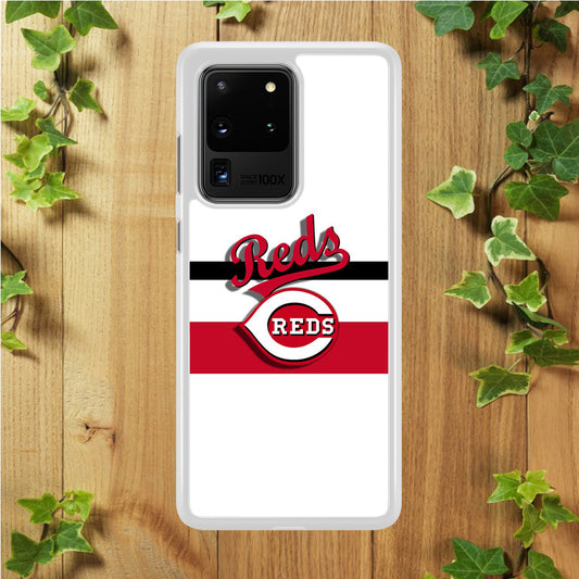 Baseball Cincinnati Reds MLB 001 Samsung Galaxy S20 Ultra Case