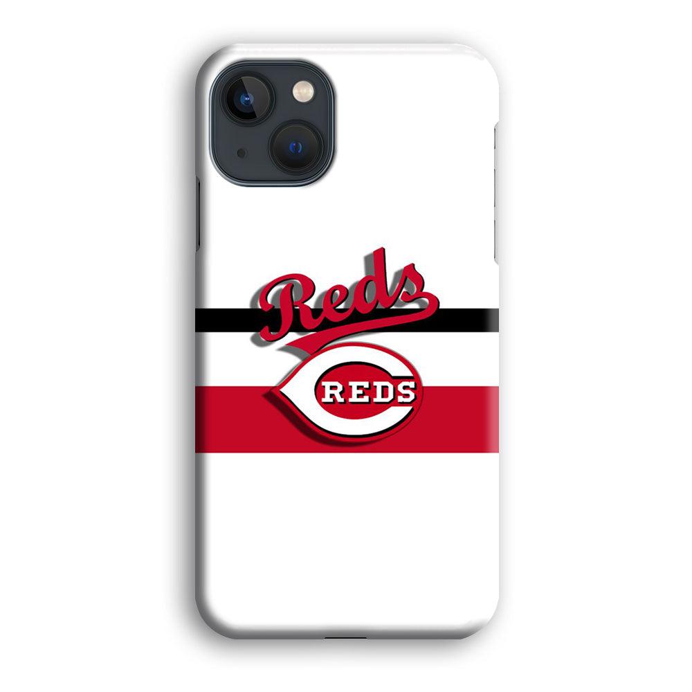 Baseball Cincinnati Reds MLB 001 iPhone 13 Mini Case-Plastic / Full Wrap (3D Case)-Xtracase