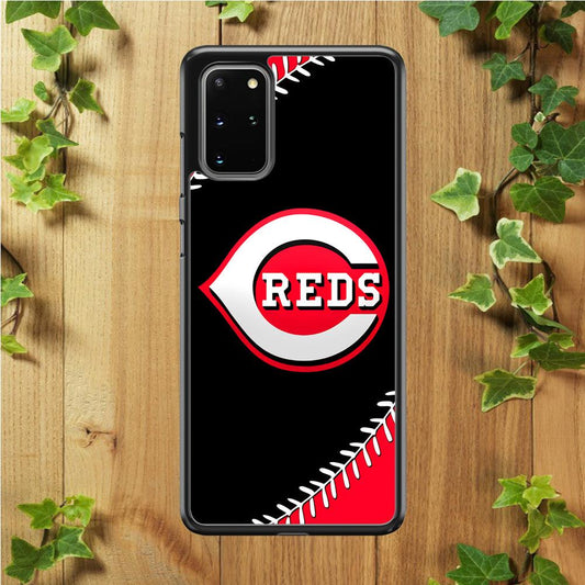 Baseball Cincinnati Reds MLB 002 Samsung Galaxy S20 Plus Case-Plastic / Full Wrap (3D Case)-Xtracase