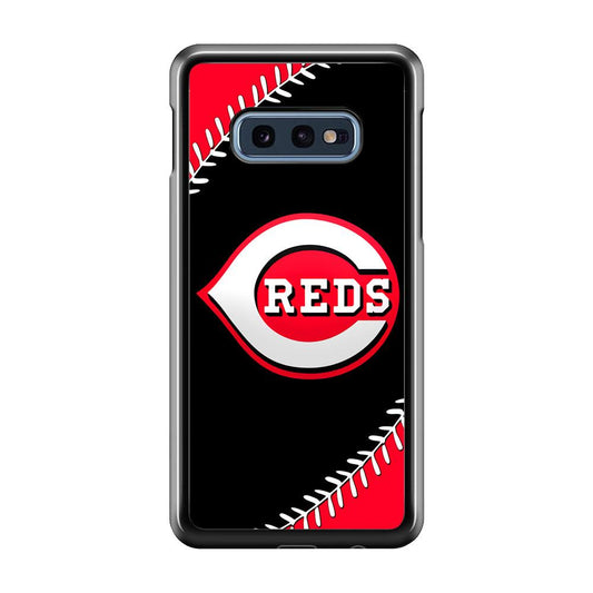 Baseball Cincinnati Reds MLB 002 Samsung Galaxy S10E Case-Plastic / Full Wrap (3D Case)-Xtracase