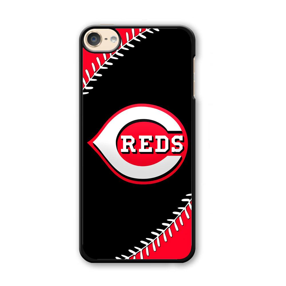 Baseball Cincinnati Reds MLB 002 iPod Touch 6 Case-Plastic / Full Wrap (3D Case)-Xtracase