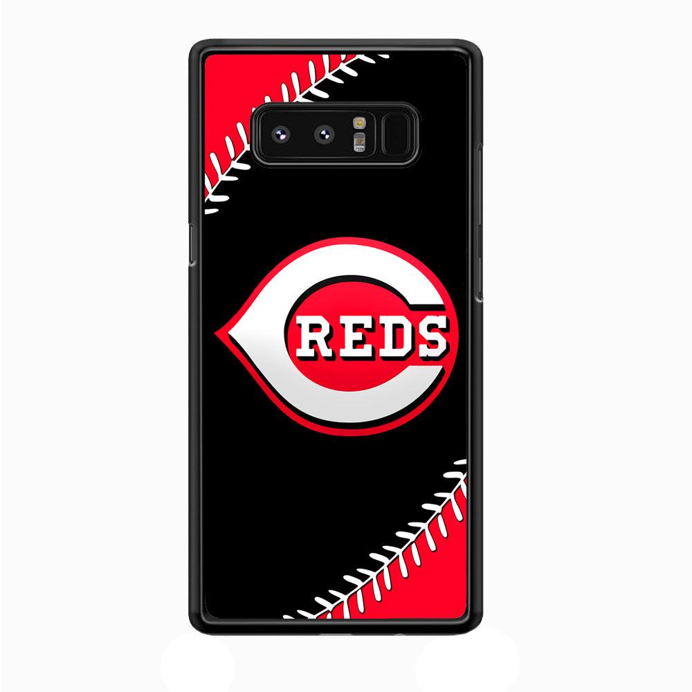 Baseball Cincinnati Reds MLB 002 Samsung Galaxy Note 8 Case-Plastic / Full Wrap (3D Case)-Xtracase