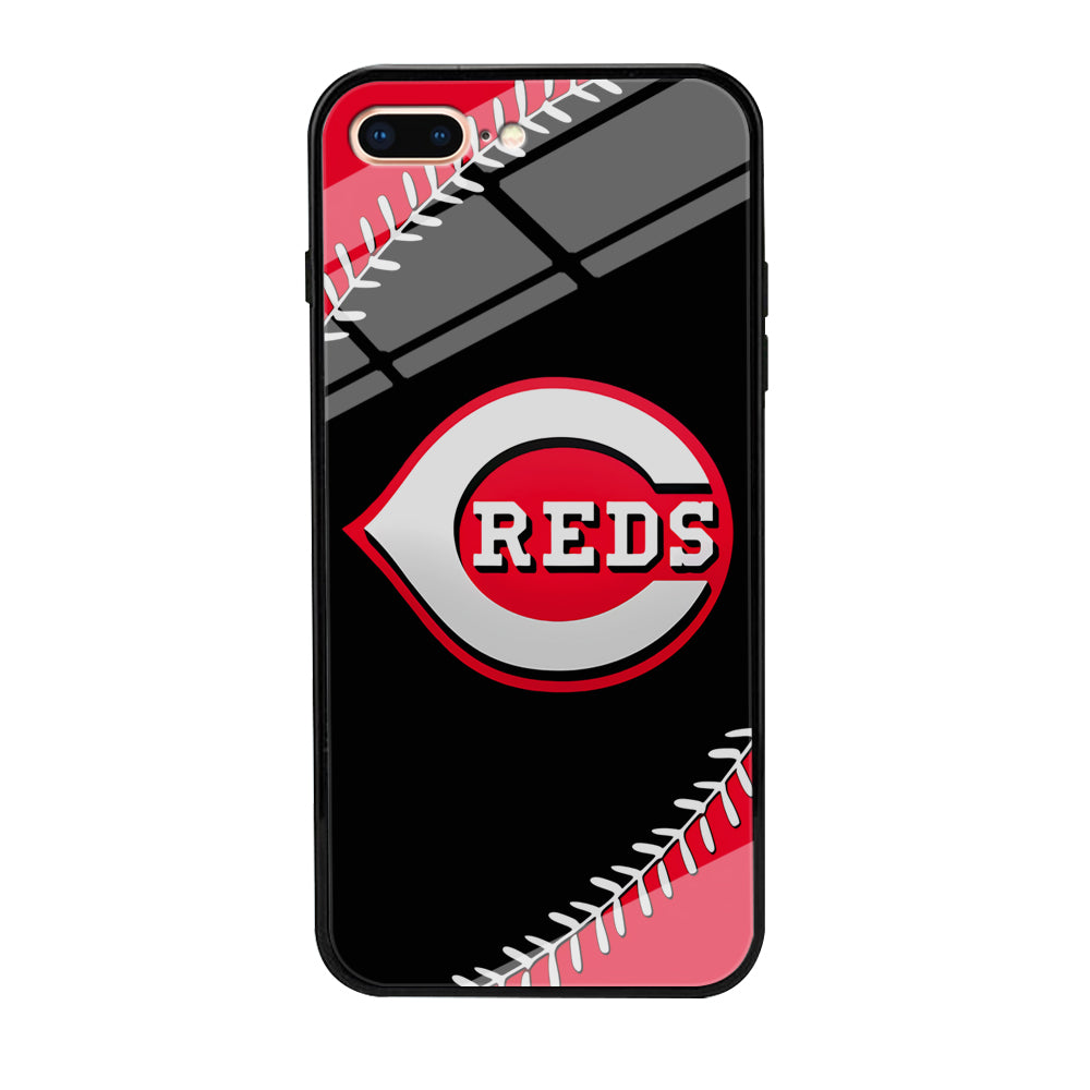 Baseball Cincinnati Reds MLB 002 iPhone 8 Plus Case