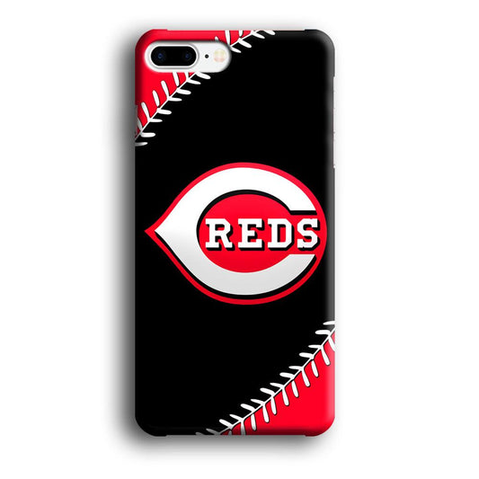 Baseball Cincinnati Reds MLB 002 iPhone 7 Plus Case-Plastic / Full Wrap (3D Case)-Xtracase