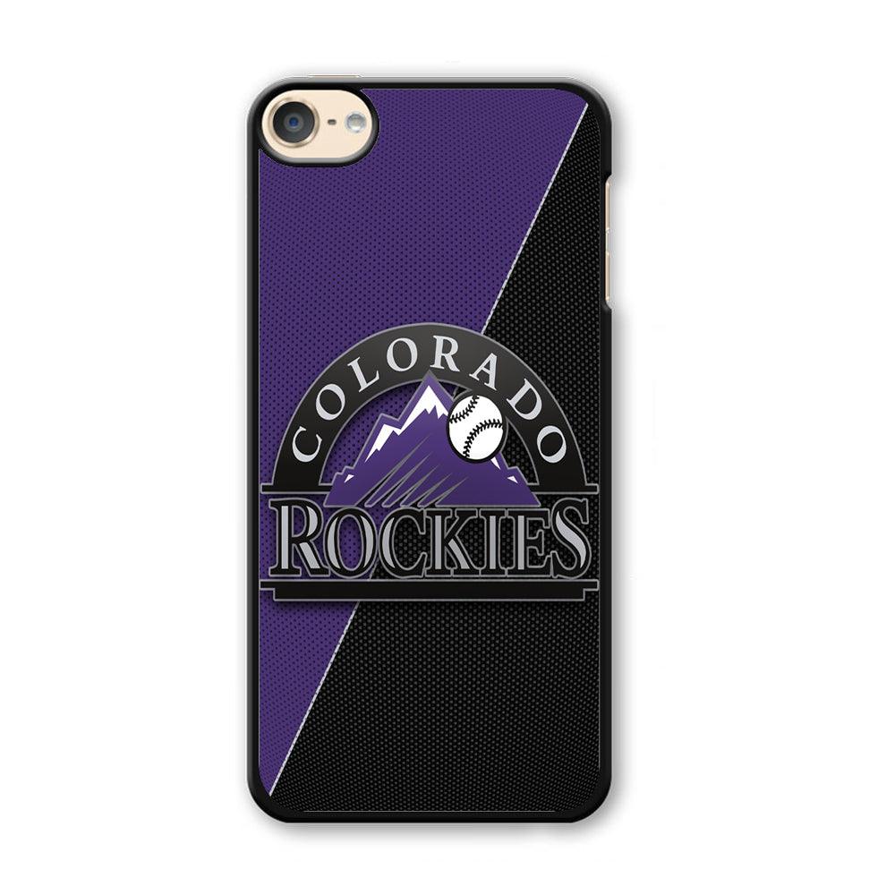 Baseball Colorado Rockies MLB 001 iPod Touch 6 Case-Plastic / Full Wrap (3D Case)-Xtracase