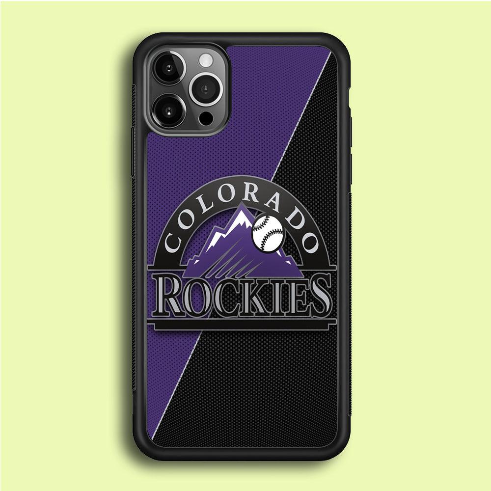 Baseball Colorado Rockies MLB 001 iPhone 12 Pro Case-Xtracase