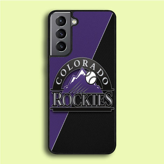 Baseball Colorado Rockies MLB 001 Samsung Galaxy S21 Plus Case-Plastic / Full Wrap (3D Case)-Xtracase