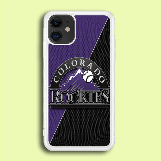 Baseball Colorado Rockies MLB 001 iPhone 12 Case