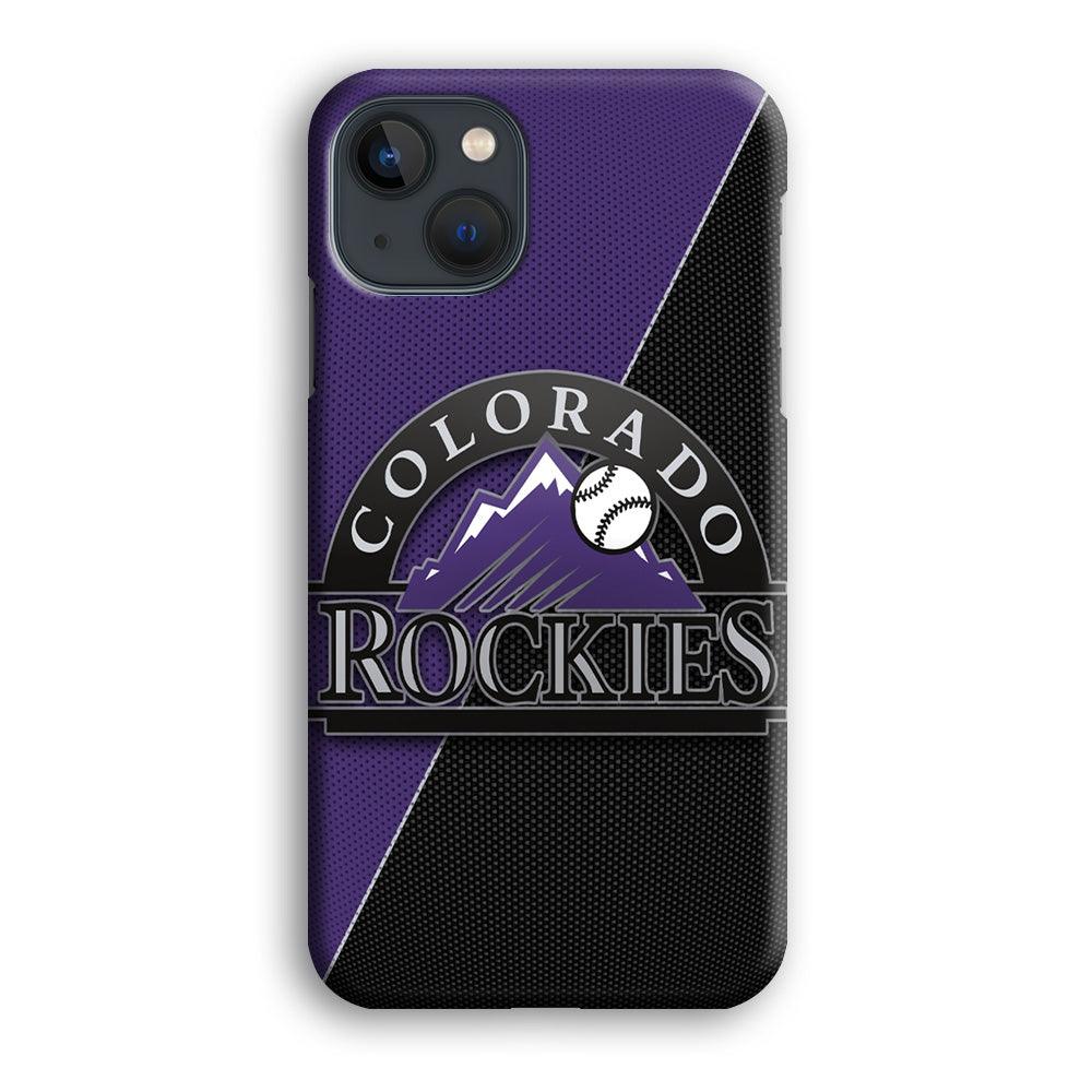 Baseball Colorado Rockies MLB 001 iPhone 13 Case-Plastic / Full Wrap (3D Case)-Xtracase