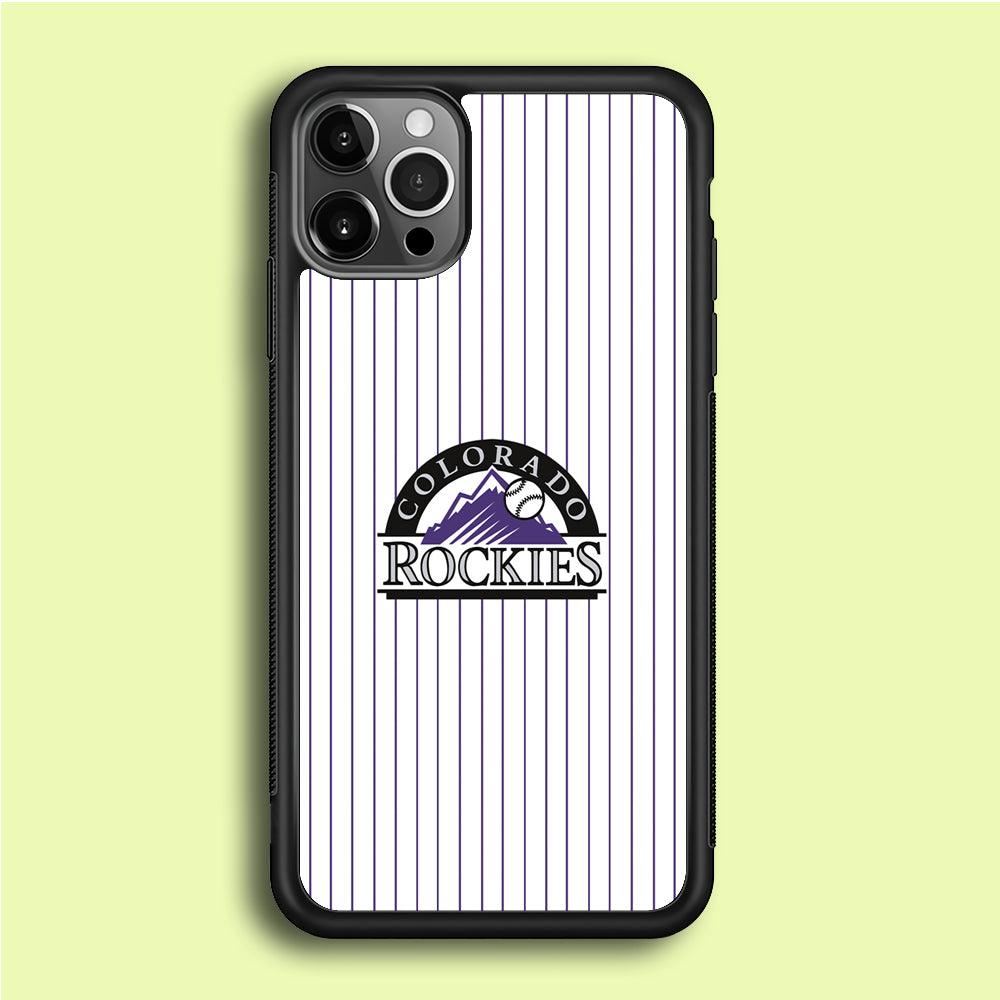 Baseball Colorado Rockies MLB 002 iPhone 12 Pro Max Case-Xtracase