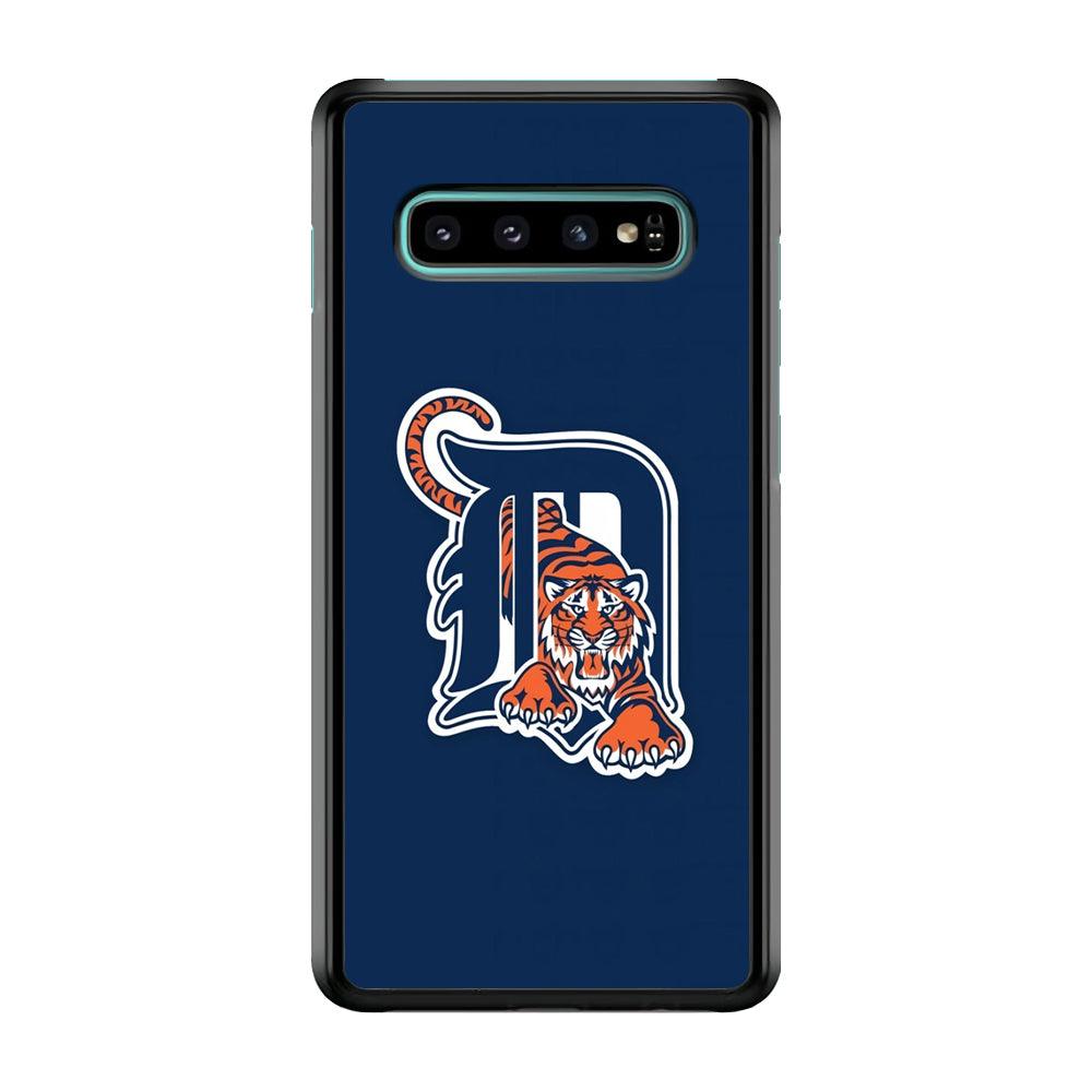 Baseball Detroit Tigers MLB 001 Samsung Galaxy S10 Case-Plastic / Full Wrap (3D Case)-Xtracase