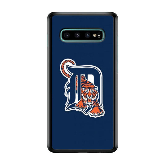 Baseball Detroit Tigers MLB 001 Samsung Galaxy S10 Case-Plastic / Full Wrap (3D Case)-Xtracase
